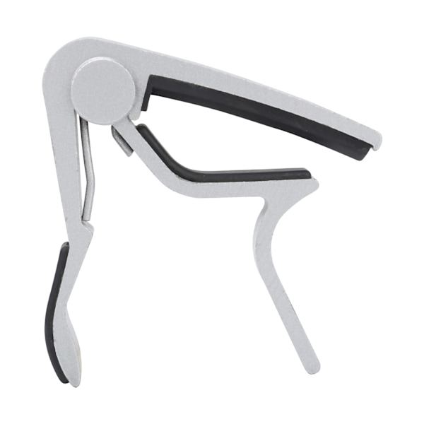 1 st Gitarr Capo 5 st Celluloid Plektrum Zinklegering Stränginstrument Reparationstillbehör (Silver)