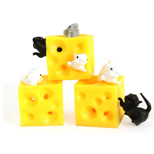 Mouse Cheese Hide Seek Stress Relief Sensory Novelty Toy