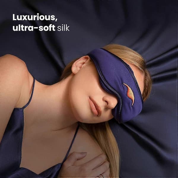 New Light Blocking Sleep Mask with Zero Intraocular Pressure, Comfortable and Adjustable, Perfect for Sleeping