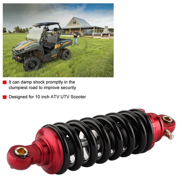 260 mm Motorcykel Bagstøddæmper til 10\" ATV UTV Scooter