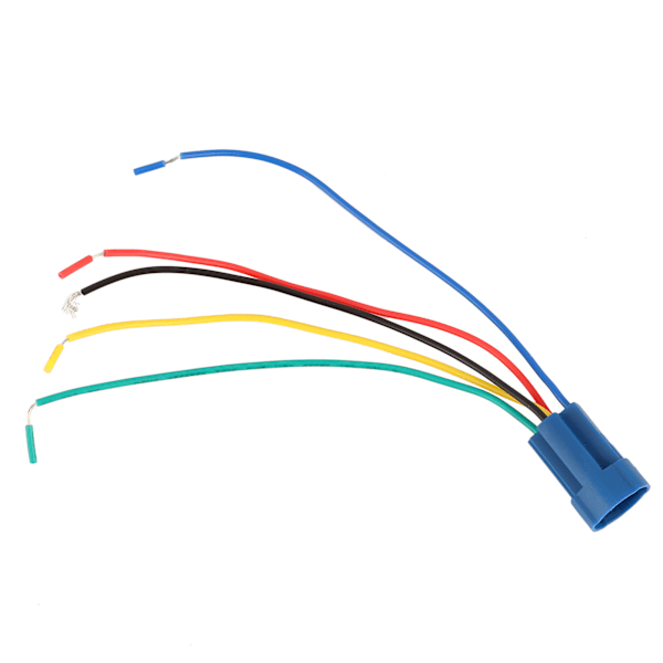 12V 0,6 tommer LED-lys Trykknap Selvlåsende Selvtilbageførende Vandafvisende Toggle Switch Blåt Lys
