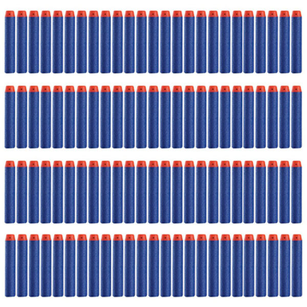 100PCS Safe Elastic Air Hole Round Head Refill Darts Kid Toy