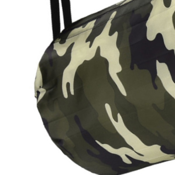 Foldbar matveske Foldbar design Oxford-stoff med stor kapasitet Ofte brukt Gjenbrukbar handleveske Army Green Camouflage