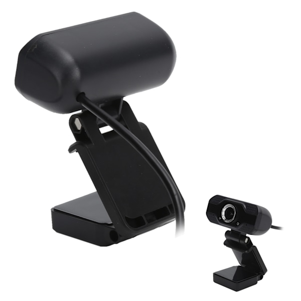1080P Webbkamera Full HD Webcam med Brusreducerande Mikrofon Multifunktionell Bas