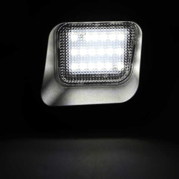 2 stk. LED nummerpladelys til bil, passer til Dodge Ram 1500 2500 3500 2003-2018