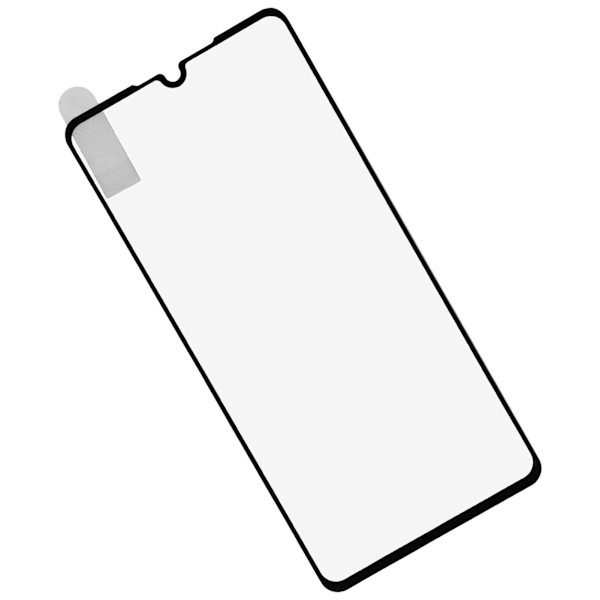 High Definition Hærdet Glas Skærmbeskytter Anti-Fingeraftryk Skærmfilm til Huawei P30 Sort