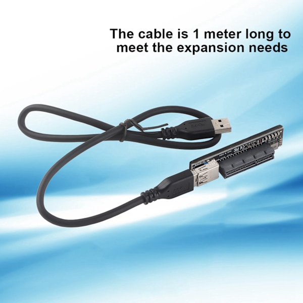 Bundkort Forlængerkabel PCI‑E X1 Interface PCI‑E4X Overfør Computer Tilbehør