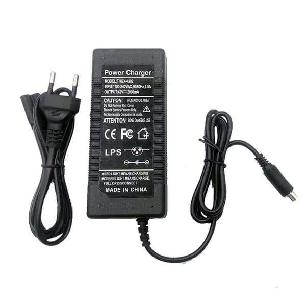 Xiaomi Scooter Oplader M365/ Sort 42V 2A Adapter