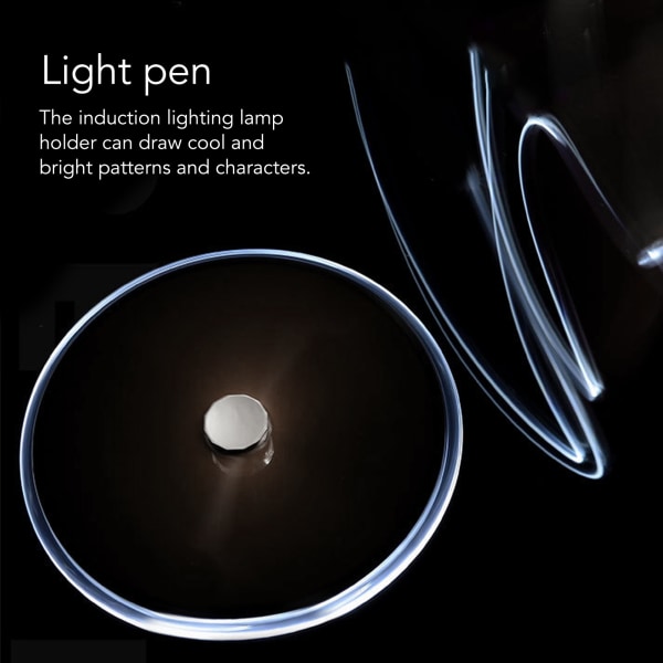 Sormenpäällä valaiseva Gyro kuulakärkikynän sormella pyörivä kirjoituskynä LED-valolla stressikullan vapauttamiseen pink