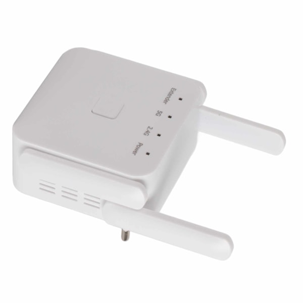 5G WiFi -verkon laajennin 1200 Mbps:n tiedonsiirtonopeudella, WiFi-signaalivahvistin, pitkän matkan langaton WiFi-toistin 100–240 V