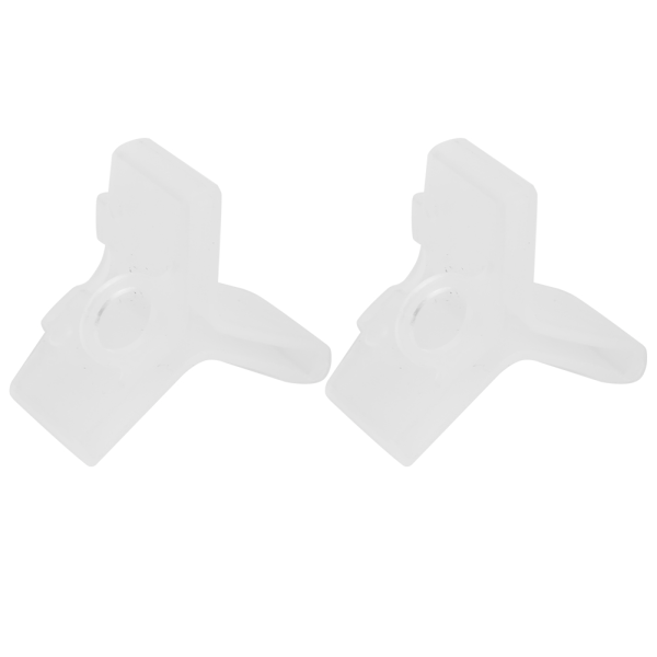 50 stk. Hvide Fiskeri Treble Hooks Sikkerhedsbeskyttende Dæksler Bonnets Polyethylen Guards Stor Størrelse