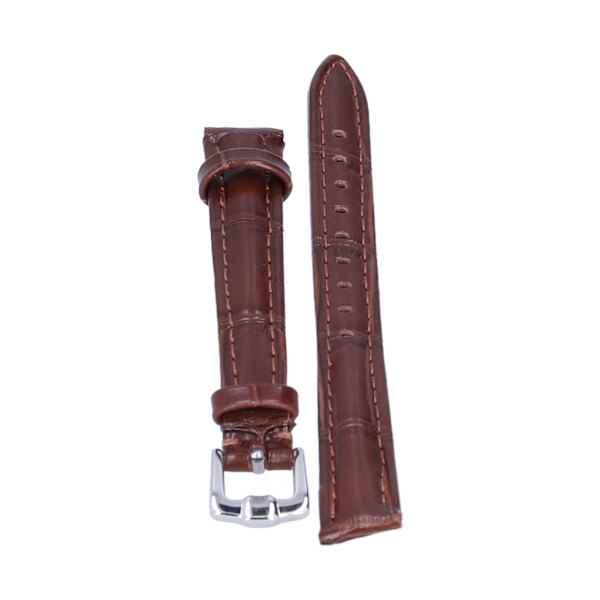 Rannekellon Hihnan Solki Kellon Rannekkeen Vaihto Unisex Kellon Hihnan Lisävaruste Ruskea 14mm / 0.55in