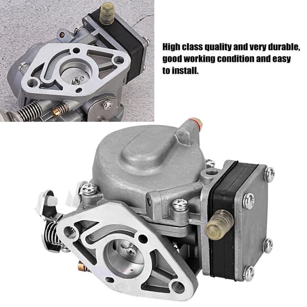 Universal Udenbordsmotor Kraftstofforgaser Kit Tilbehør Udskiftning 9.8HP