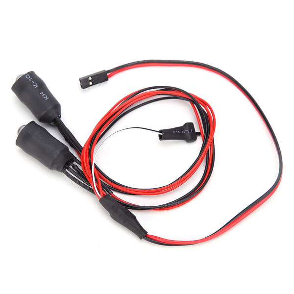 1/10 13mm RC Generell Frontlykt Fjernkontroll Bil LED Lys DIY Modifikasjonstilbehør Blå Hvit