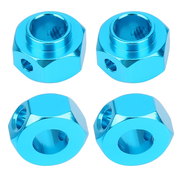 Aluminiumlegering Hex Hub Udvidelsesstykke Tilbehør til Traxxas/TRX4 1/10 RC Modelbil Blå