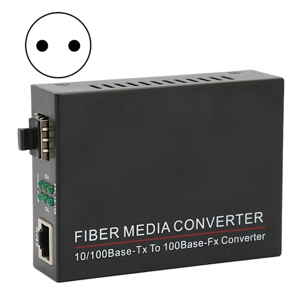 Fiber Transceiver Tålig TBC‑MC3300E‑SFP 100M SFP RJ45 Fiberoptisk Router 100‑240VEU Kontakt