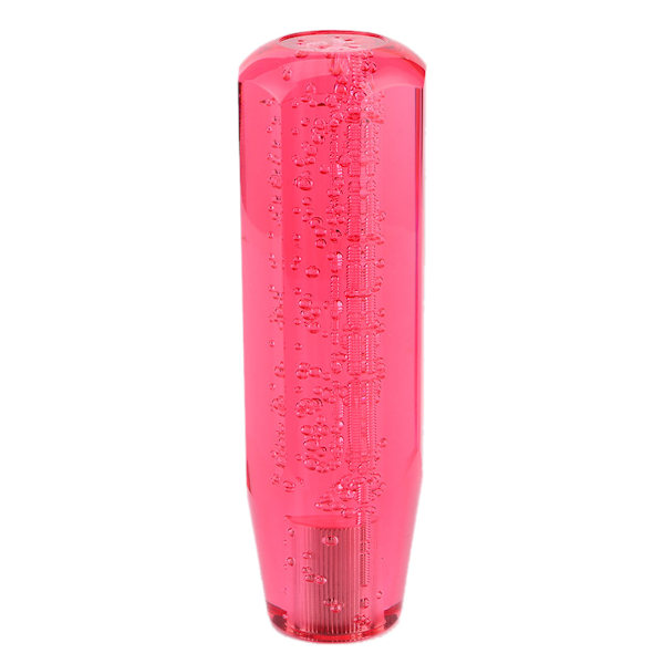 15cm/5.9in Kristallväxelknopp Växelspak Universal för Manuella Växellådor Röd