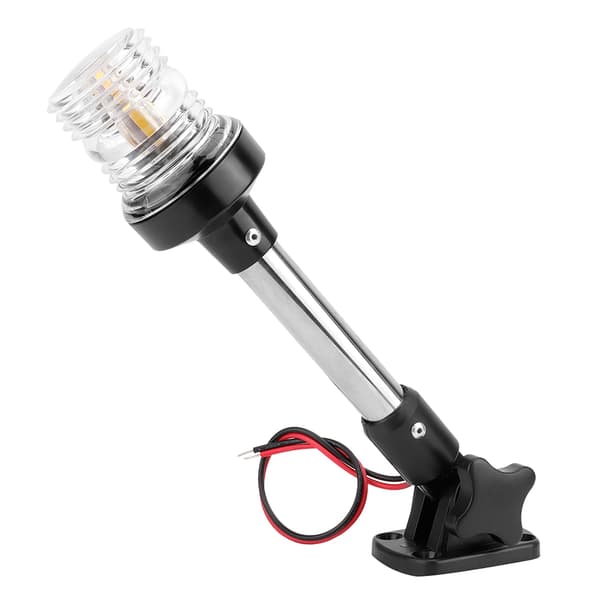 248mm Nedfellbart LED Navigasjonssignal Lys For Yacht Båt Heks Lys