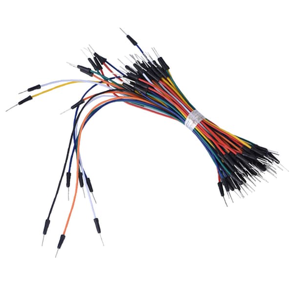65 stk. Breadboard Protoboard Jumper Ledninger Loddefri Fleksibel Han til Han Kabel Kit