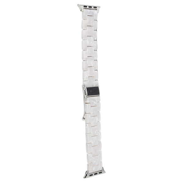 Valkoinen hartsihihna, ainutlaatuinen kevyt rannekellon ranneke varaosa IOS WatchFor 38mm/40mm