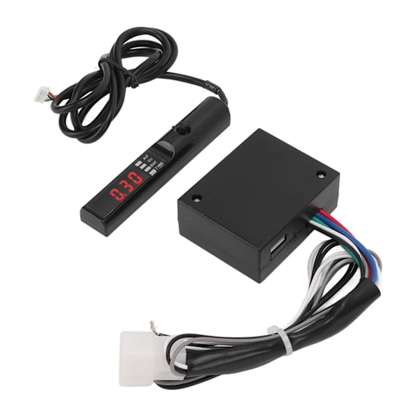 Auto Turbo Timer 12V Flameout Fördröjningsmotorstarttimer med LED-digital display för bil rött ljus