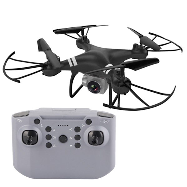 4K High Definition Kamera Drone WIFI Realtids Transmission RC Drone Quadcopter Sort