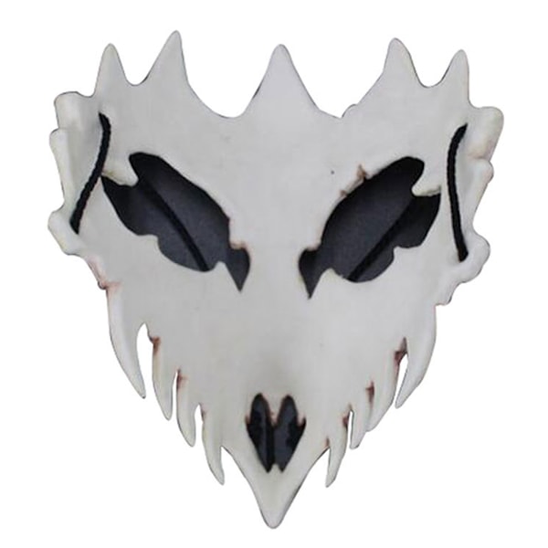 Halloween Cosplay Resin Maske Den japanske drageguden Maske Dyretema Fest Dyreskjelett Halvmaske