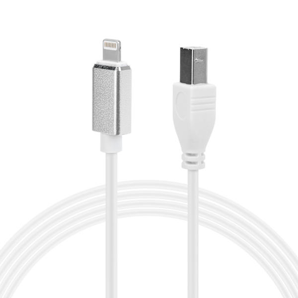 OTG till MIDI-kabel USB-adapter Aluminiumlegering Elektrisk Piano Trumma Musikinstrument Datakabel
