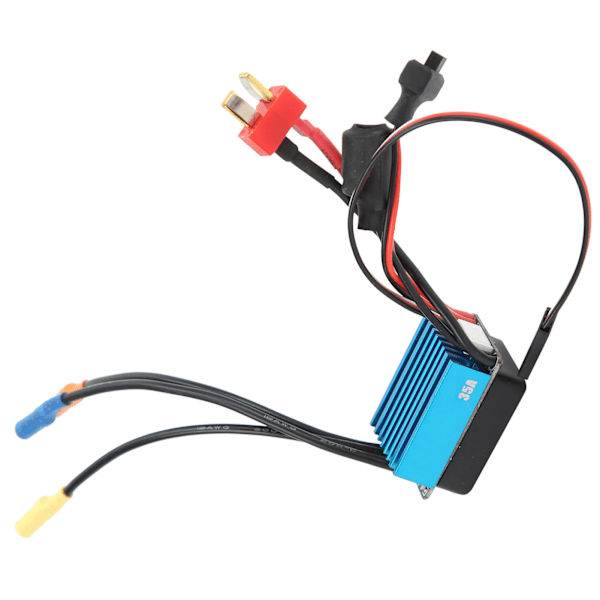 RC Vattentät 35A Sensorlös Borstlös ESC Hastighetsregulator för 1/10 1/14 1/16 1/18 RC Bil