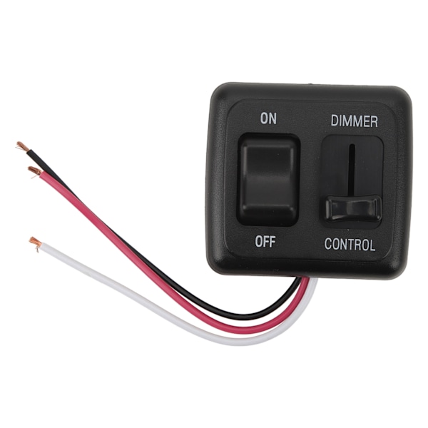 12V DC Toggle Switch med High Side Dimmerstyring til LED Halogen Glødepære RV Bil Truck Strip