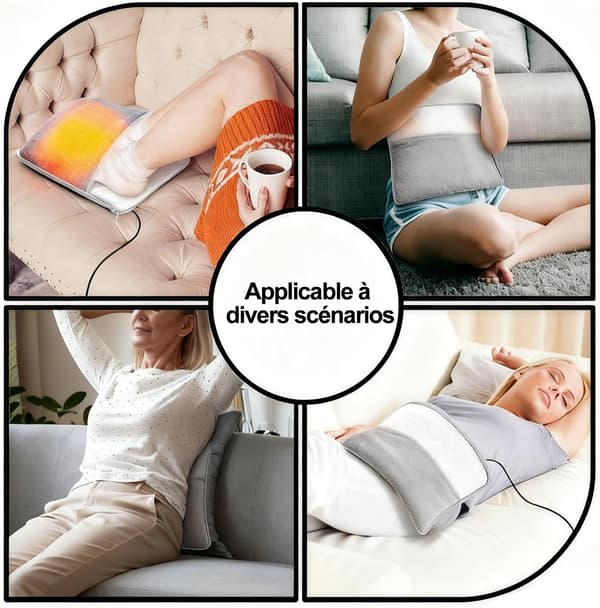 USB foot warmer, soft, fluffy and comfortable, easy to use, provides continuous warmth, perfect for tired feet, stylish and practical design