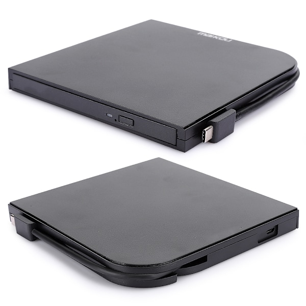 USB2.0 Ulkoinen Optinen Asema DVD-tallennin Kirjoitin TypeC 5Gbps XP / VISTA / LINUX -käyttöjärjestelmille
