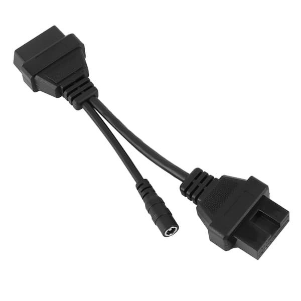 Diagnostisk adapterkabel 12-benet OBD1 til 16-benet OBD2 20cm/7.9in passer til Mitsubishi