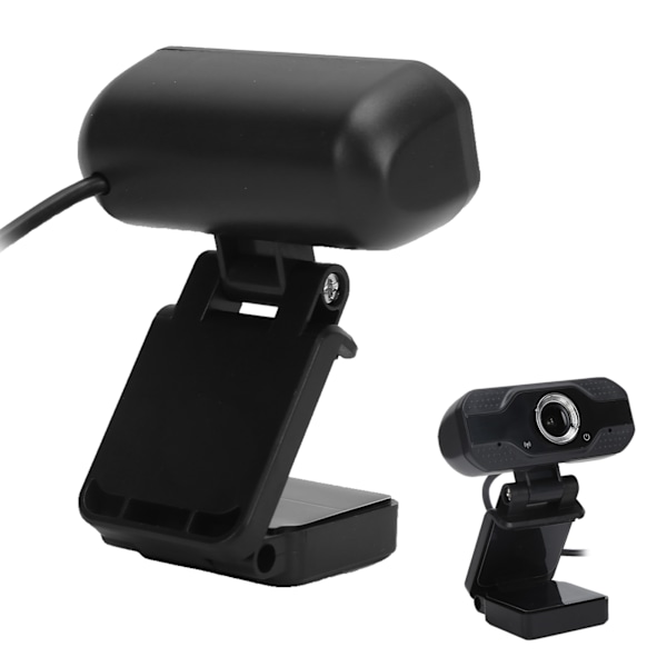 1080P Webbkamera Full HD Webcam med Brusreducerande Mikrofon Multifunktionell Bas