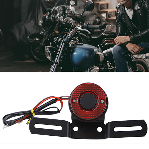 Universal Retro LED Bakljus för Motorcykelmodifiering