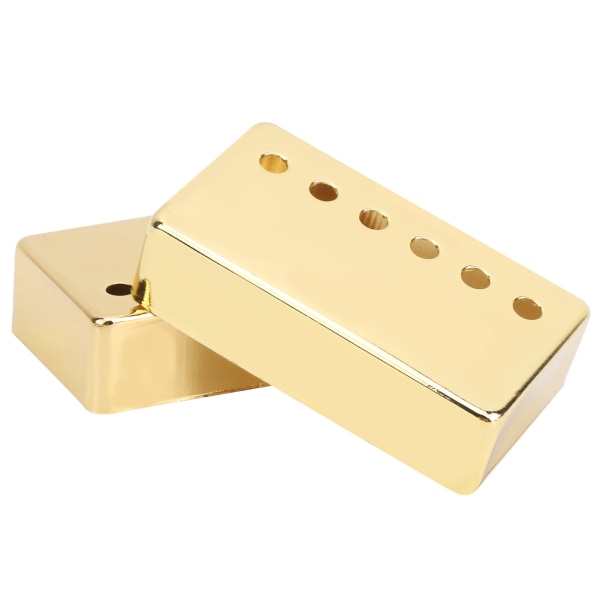 2 stk elektrisk gitar pickup skall Nikkel deksel 50 mm og 52 mm musikkinstrument tilbehør Gull