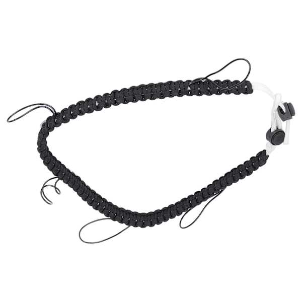 Flugfiske Lanyard Halsband Nylon Flätad Rem Fiske Nipper Patch Forcep Hållare Verktyg