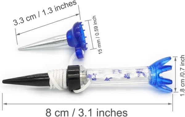 3\"/80mm Reusable Eco-Friendly Golf Magnet Tee Flex Lift Support Performance Tee/Reduces Resistance/Longer Straighter Drives/8-Prong Durable