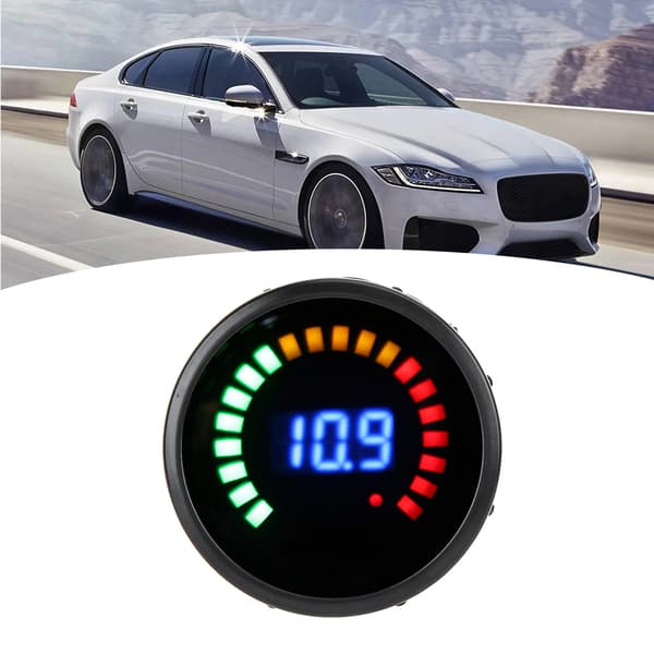 Digital LED Bil Oljetemperaturmätare 12V Universal 52MM/2in