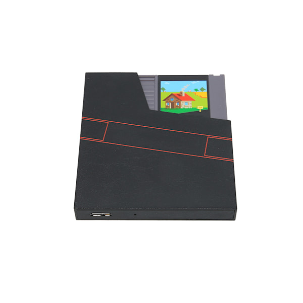 Harddiskboks i patronstil til Nespi 4 til Raspberry Pi PC Laptop Sort Grå
