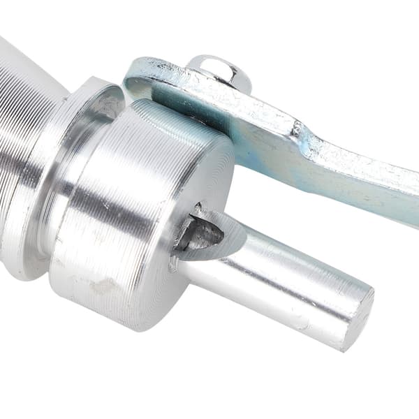 Turbo Lyd Halerør Udstødningsrør Fløjte Aluminium Legering Sølv TC M