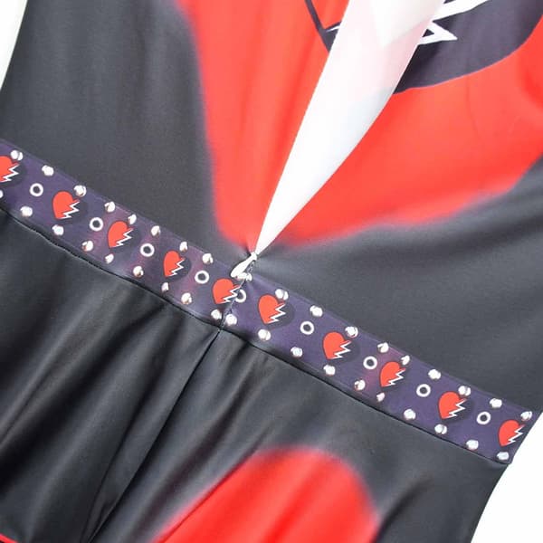 Flickor Wonderland Röd Kostym Barn Cosplay Outfits Set Handskar Peruk Gradientred Gradientred 5-6 Years