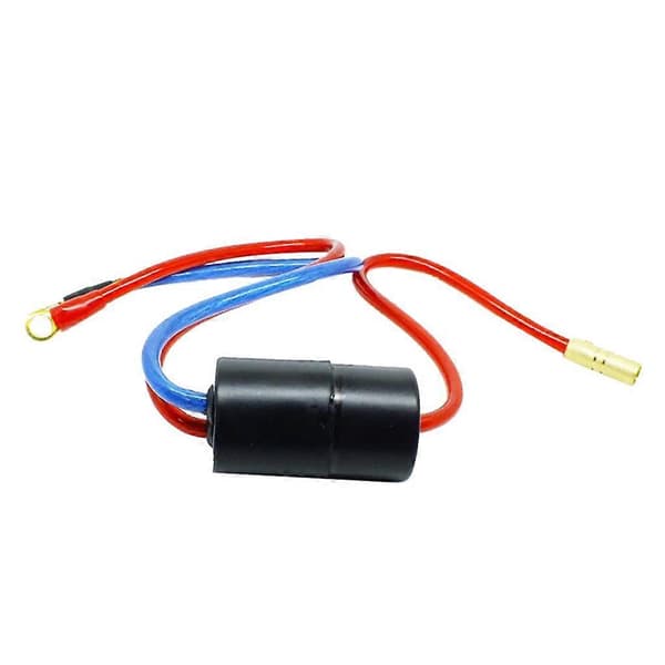 40 AMP MOOTTORIN MELUSUODATIN 12V, Musta