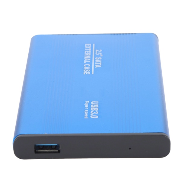 HDD-kabinett Plug Play 3TB USB3.0 SSD Hårddiskbox för Laptops/OS X Extern Datalagring Blå