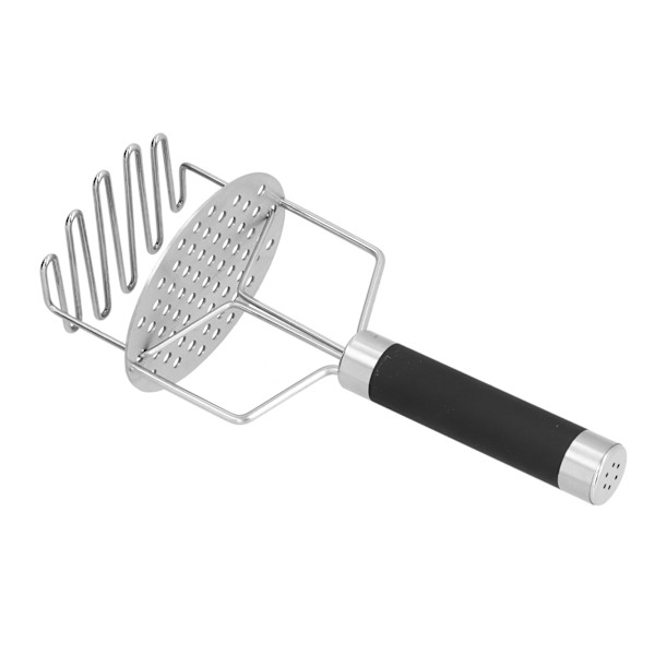 Kartoffelpresser med dobbeltlagsdesign, kartoffelmoser i rustfrit stål, køkkenredskaber