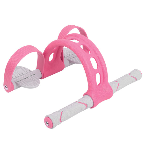 Multifunktionel Pedal Modstandsbælte Træningsmaskine Situp Yoga Hjemmetræningsudstyr (pink)