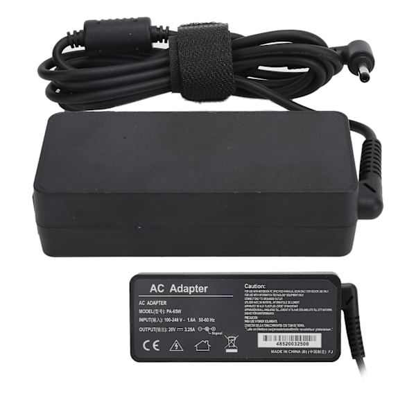 20V 3.25A 65W Laptop Strömadapter Passar Lenovo Notebook Dator (100V-240V)