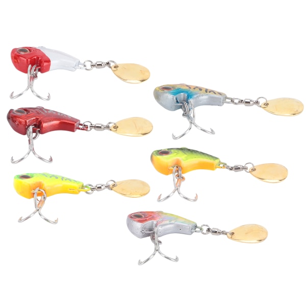 Metallinen Mini VIB lusikkakalastusvieheellä 13g Pin Crank Bait Vibration Uppoava syötti Jigging