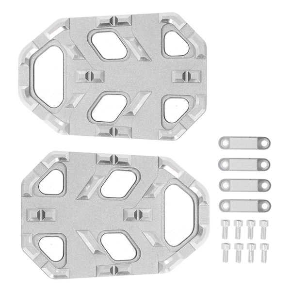 Par fotstøtter for motorsykkel, utvidet fotstøttepedalplate, passer til HONDA CB650R 2019‑2020