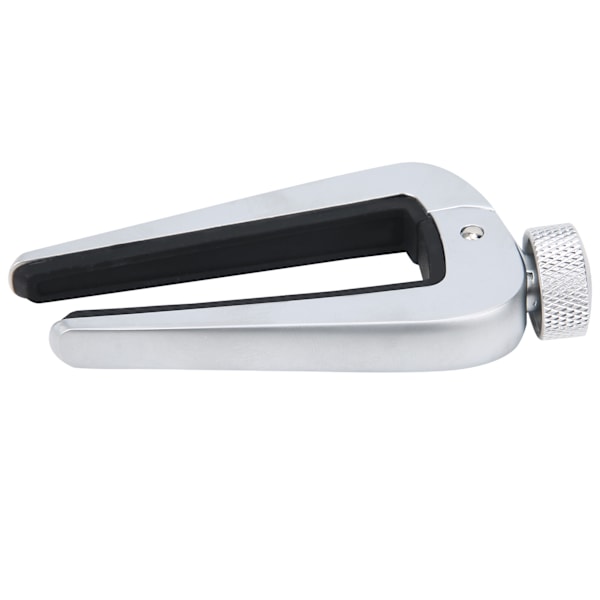 Flanger Gitarr Capo Ukulele Stämning Spänning Multifunktionella Musikinstrument Tillbehör Silver